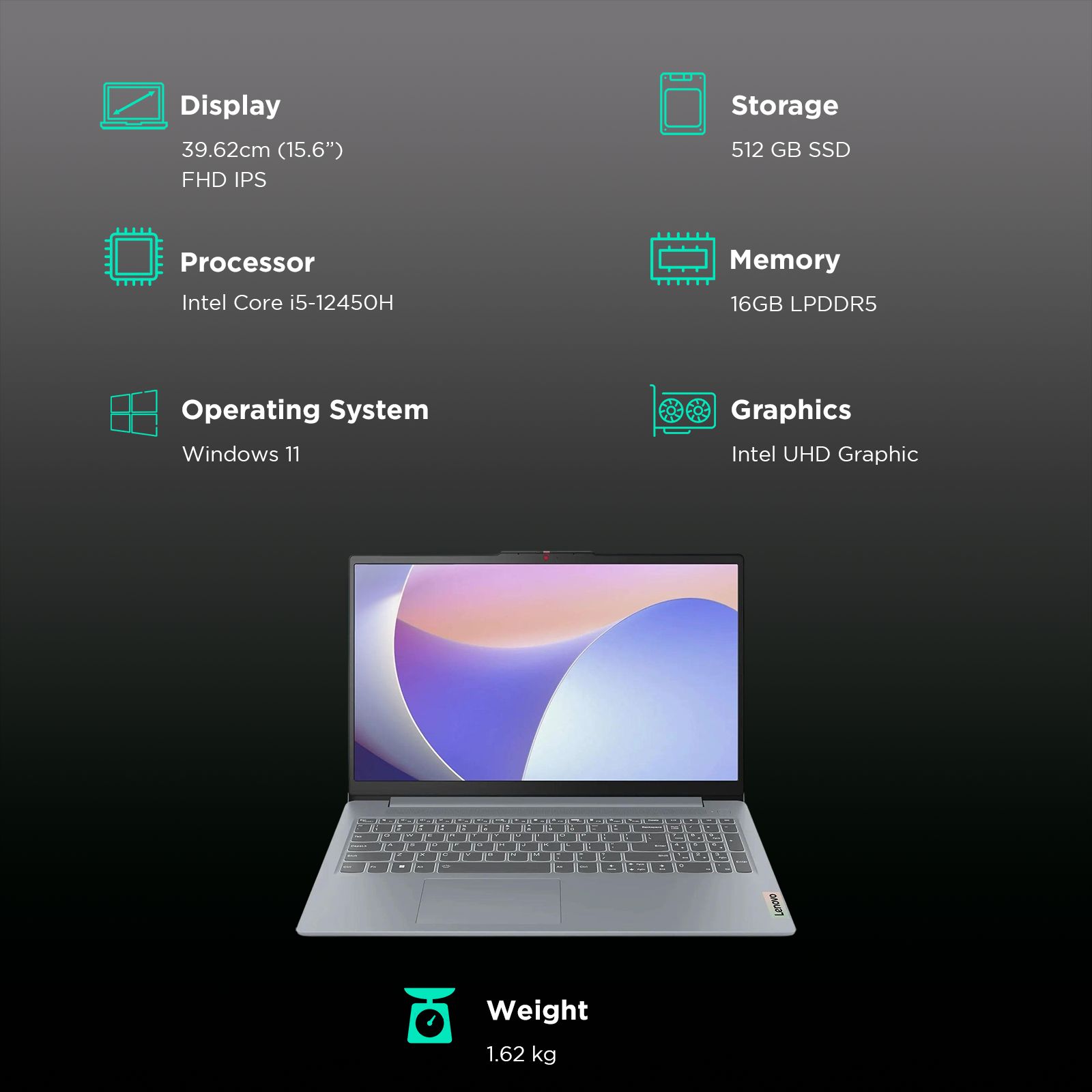 Buy Lenovo IdeaPad Slim 3 15IAH8 Intel Core i5 12th Gen Thin